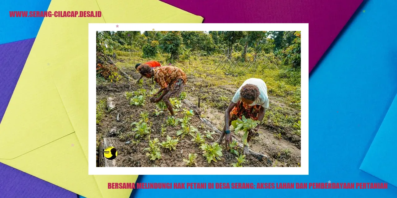 Petani Desa Serang