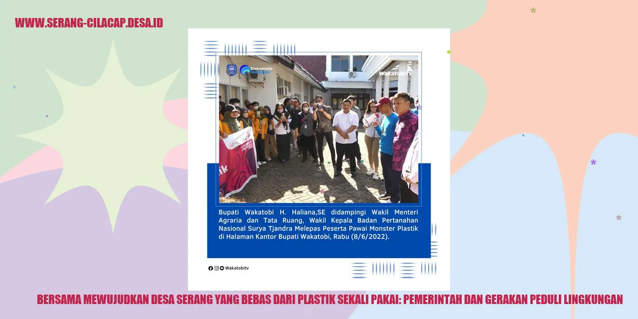 Desa Serang Bebas dari Plastik Sekali Pakai