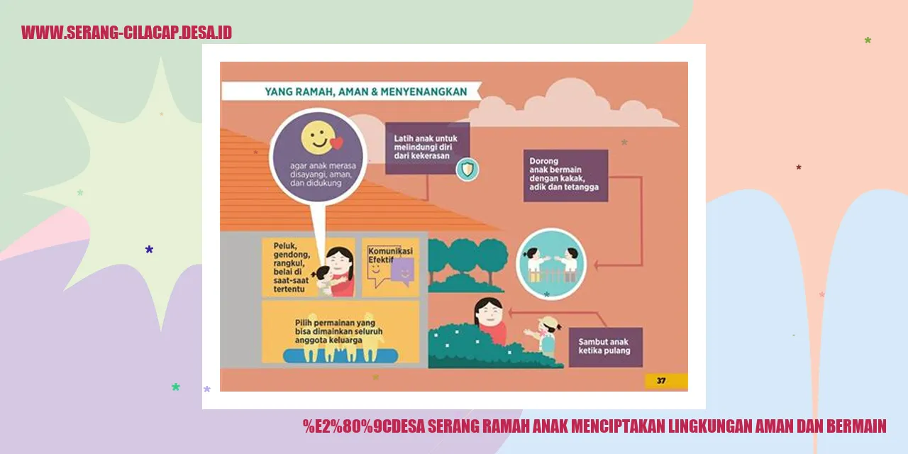 Desa Serang Ramah Anak: Menciptakan Lingkungan Aman dan Bermain