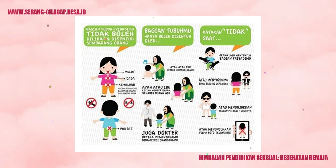 Himbauan Pendidikan Seksual: Kesehatan Remaja