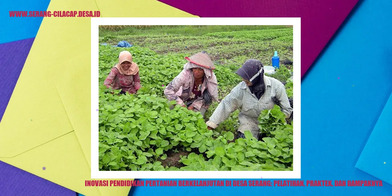 Pelatihan Pendidikan Pertanian Berkelanjutan
