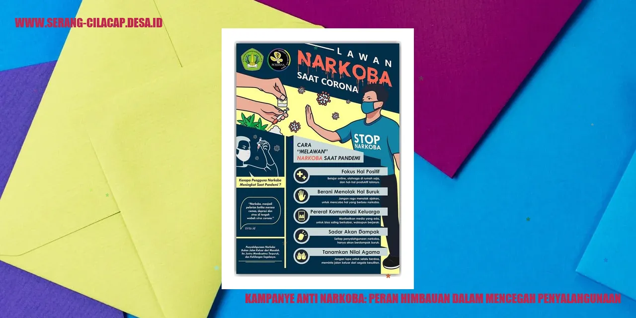 Kampanye Anti Narkoba: Peran Himbauan dalam Mencegah Penyalahgunaan