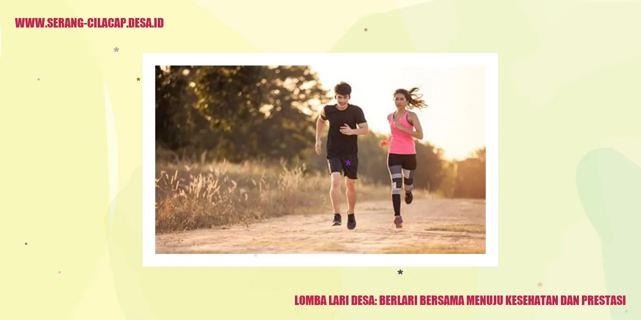 Lomba Lari Desa: Berlari Bersama Menuju Kesehatan dan Prestasi