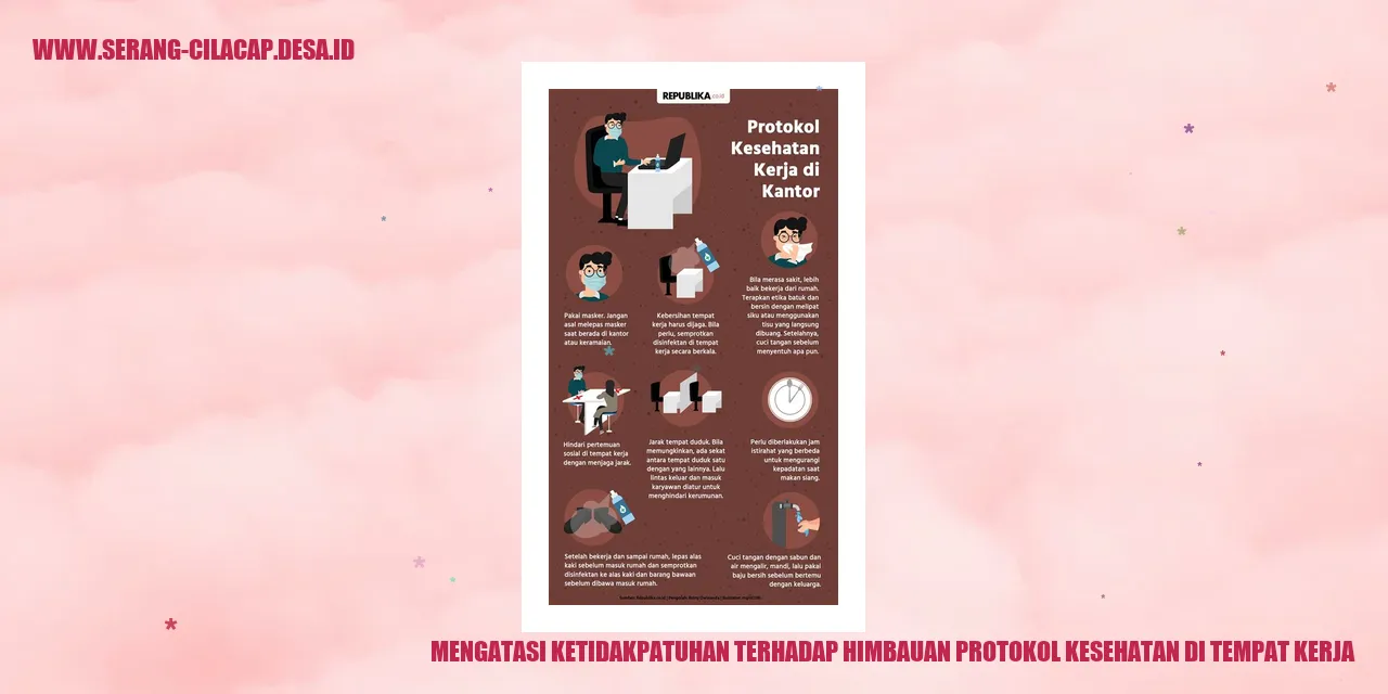 Mengatasi Ketidakpatuhan terhadap Himbauan Protokol Kesehatan di Tempat Kerja