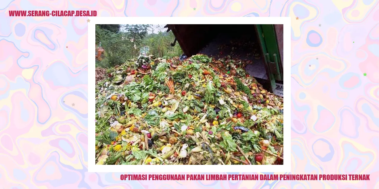 Optimasi Penggunaan Pakan Limbah Pertanian