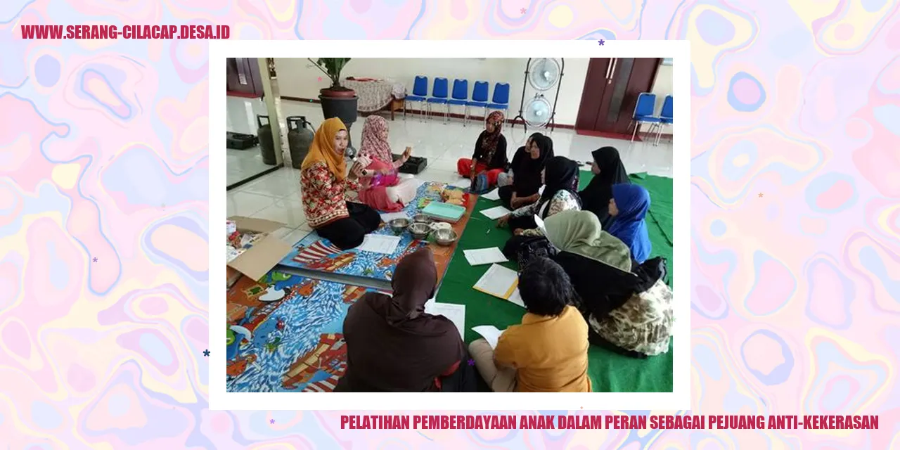 Pelatihan Pemberdayaan Anak dalam Peran sebagai Pejuang Anti-Kekerasan