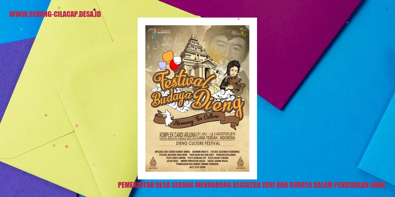 Pemerintah Desa Serang Mendorong Kegiatan Seni dan Budaya dalam Pendidikan Anak