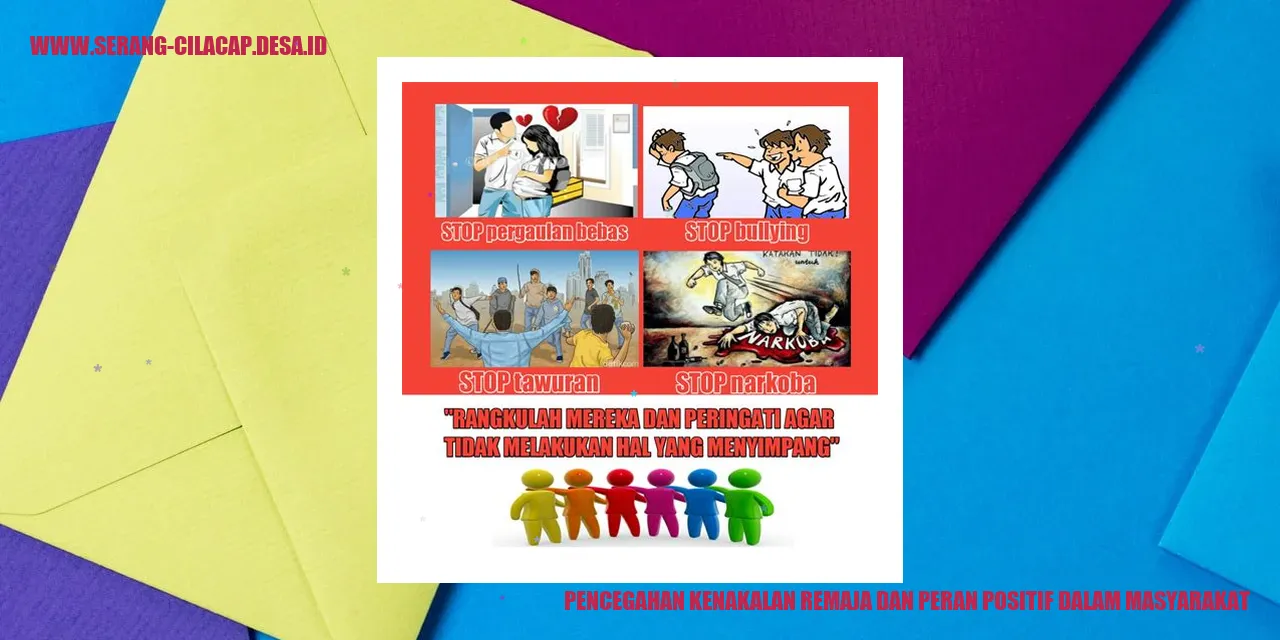 Pencegahan Kenakalan Remaja dan Peran Positif dalam Masyarakat