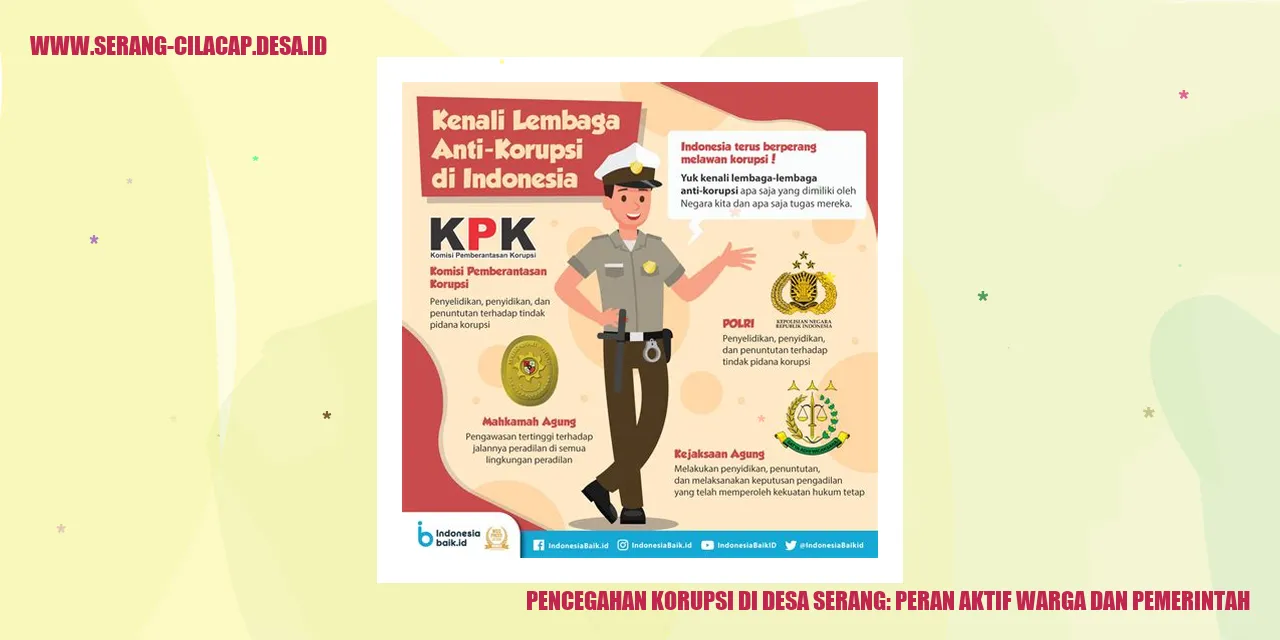 Pencegahan Korupsi di Desa Serang: Peran Aktif Warga dan Pemerintah