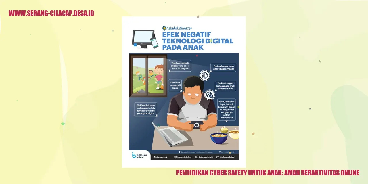 Pendidikan Cyber Safety untuk Anak: Aman Beraktivitas Online