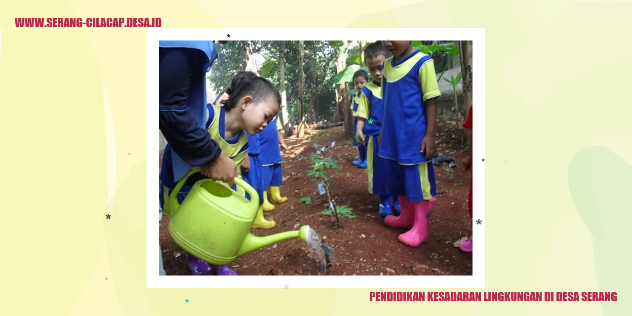 Gambar Lingkungan di Desa Serang