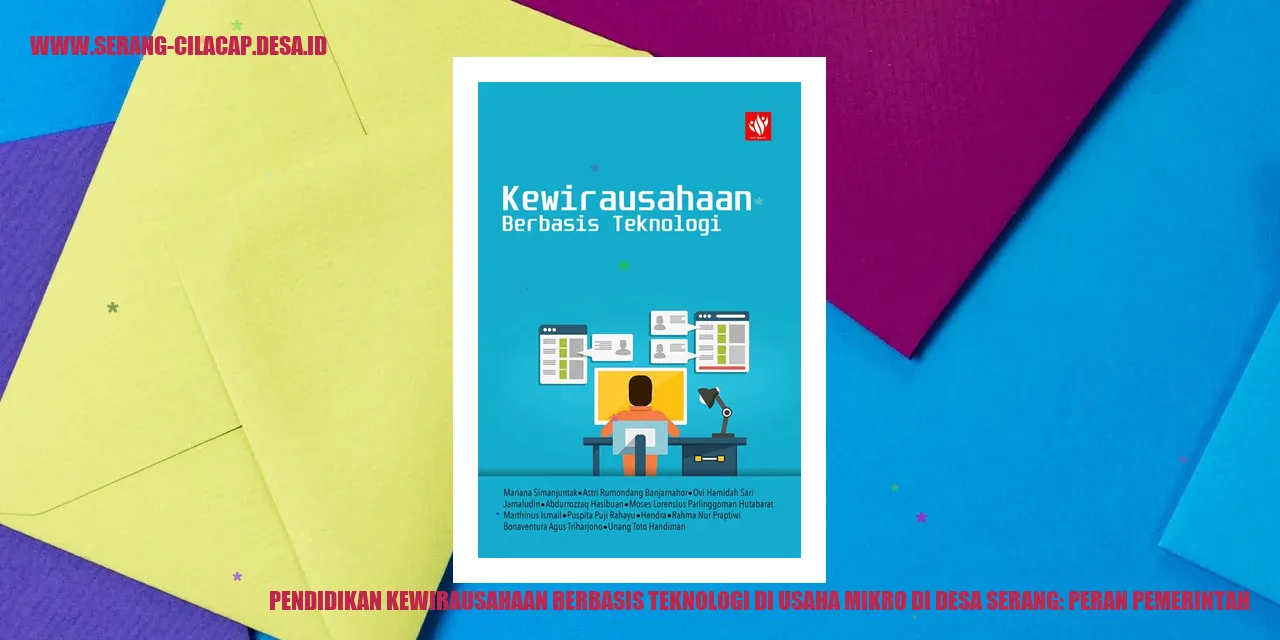 Pusat pelatihan dan inkubasi bisnis di Desa Serang
