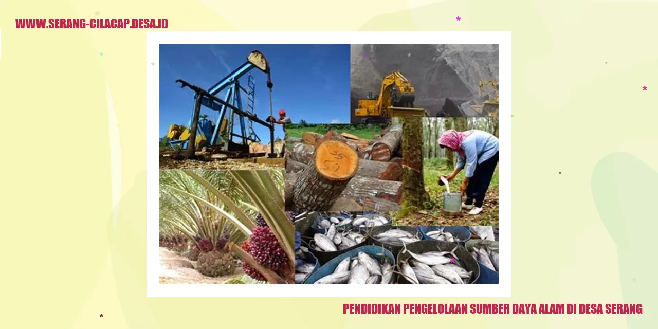 Sumber Daya Alam Desa Serang