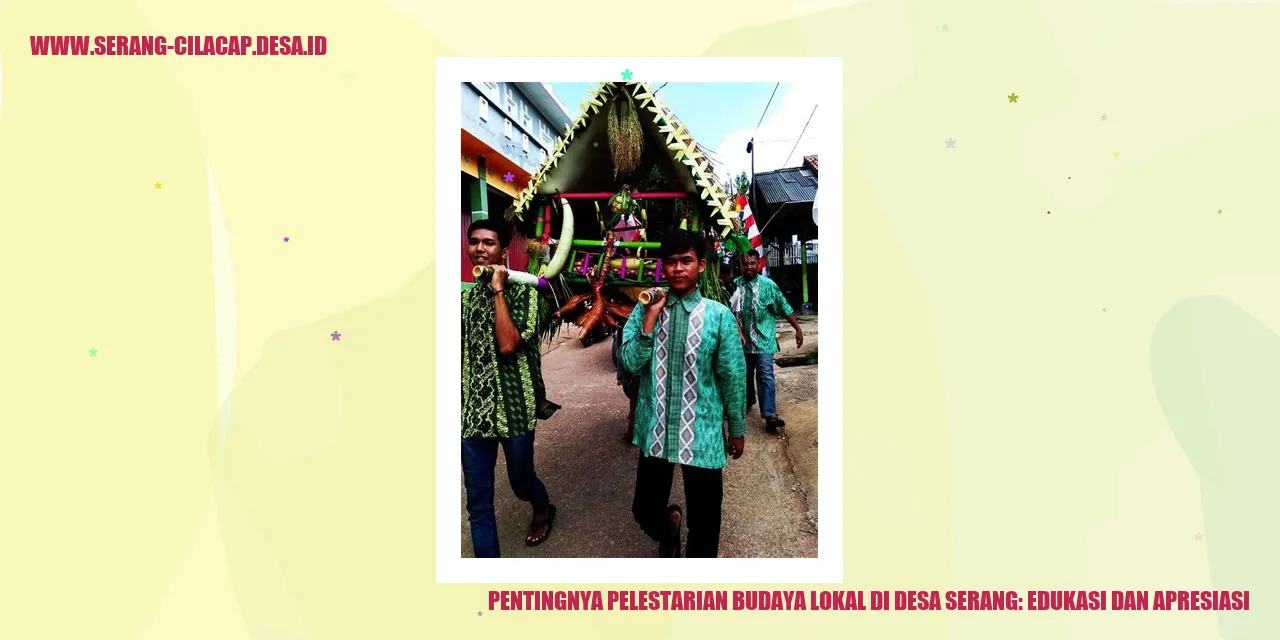 Pelestarian Budaya Lokal