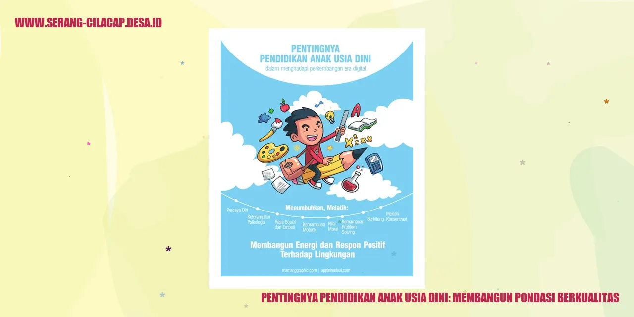 Pendidikan Anak Usia Dini