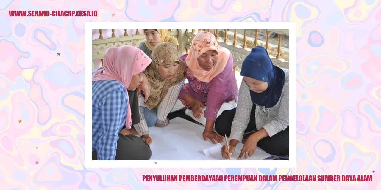 Perempuan dalam pengelolaan sumber daya alam