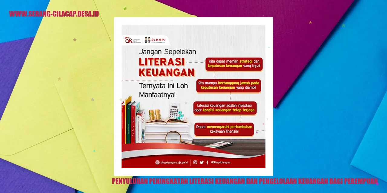 Gambar Penyuluhan Peningkatan Literasi Keuangan dan Pengelolaan Keuangan bagi Perempuan