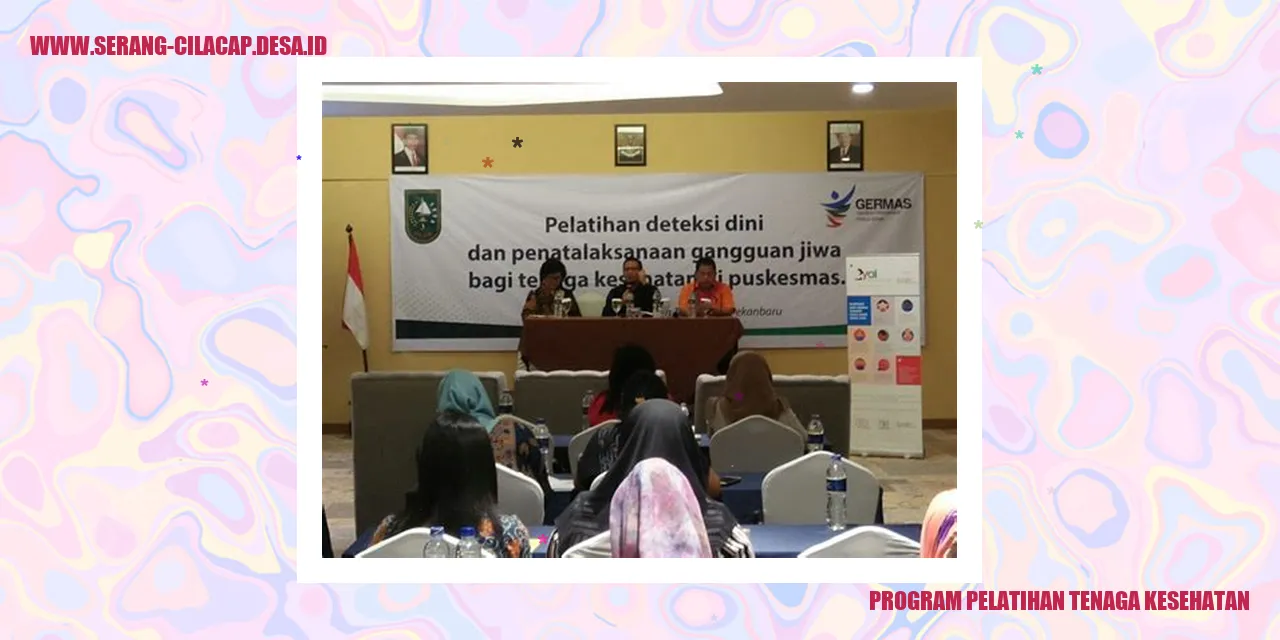 Program Pelatihan Tenaga Kesehatan